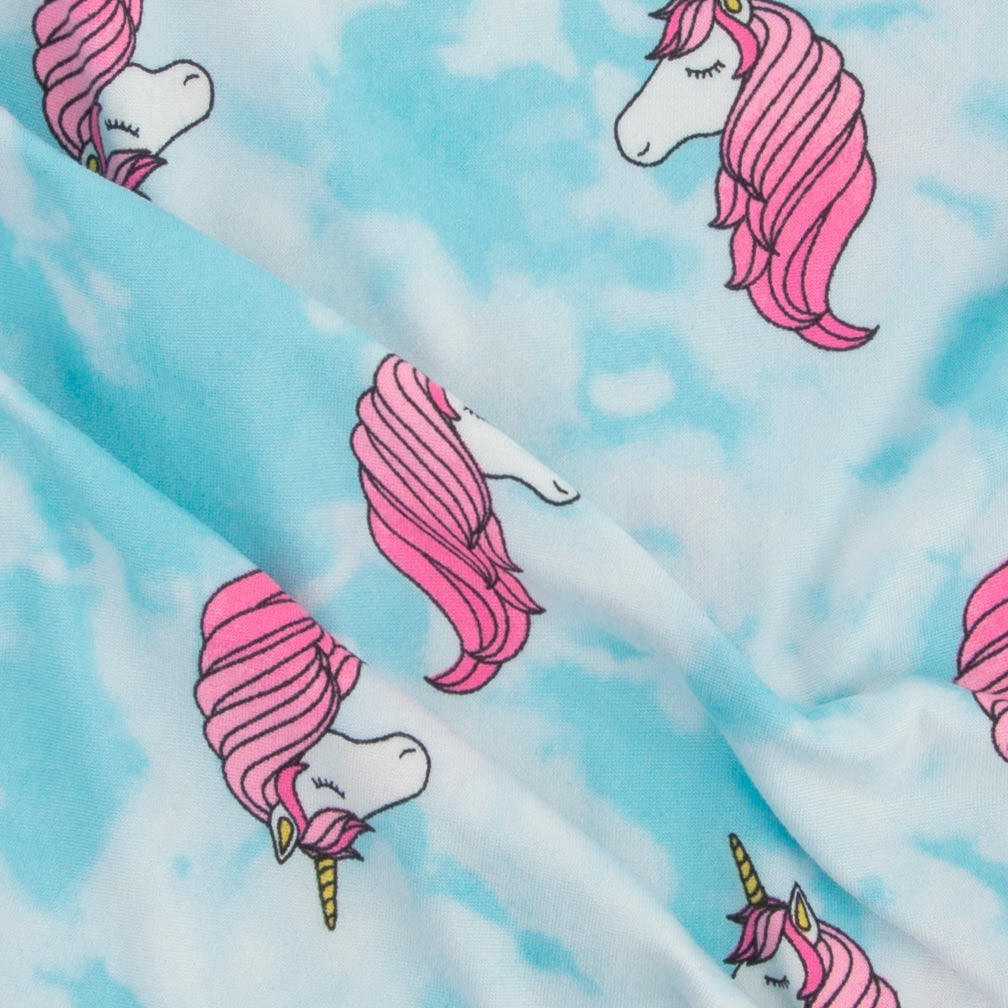 Unicorn Print Pajama Set